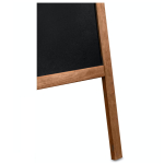 Medinis reklaminis lauko stovas Classic M (60x100 cm) - rudos - Image 6
