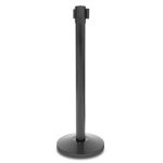 Premium stulpelis, matinis juodas (juoda juosta) - Image 3