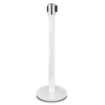 Premium stulpelis, baltas (juoda juosta) - Image 3