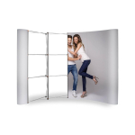 Parodos sienelė Magnetic Pop Up Standard - 3x4, lenkta, į lagaminą - Image 13