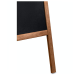 Medinis reklaminis lauko stovas Classic L (61x118 cm) - rudos - Image 4
