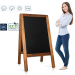 Medinis reklaminis lauko stovas PRO (65x118 cm) - atsparus vandeniui - Image 2
