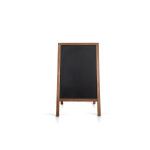 Medinis reklaminis lauko stovas Classic S (51x90 cm) - rudos - Image 8