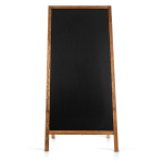 Medinis reklaminis lauko stovas Classic XL (72x160 cm) - rudos - Image 7