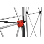 Parodos sienelė Premium Magnetic Pop Up 3x4 lenkta į lagaminas parodų stendas - Image 4