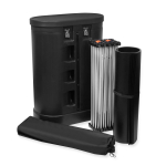 Parodos sienelė Premium Magnetic Pop Up 3x4 lenkta į lagaminas parodų stendas - Image 8