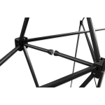 Parodos sienelė Black Pro Magnetic Pop Up 3x3 tiesi į lagaminas parodų stendas - Image 2