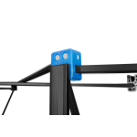Parodos sienelė Black Pro Magnetic Pop Up 3x3 lenkta į lagaminas parodų stendas - Image 4