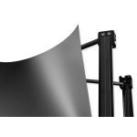 Parodos sienelė Black Pro Magnetic Pop Up 3x4 tiesi į lagaminas parodų stendas - Image 9