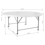 Banketinis stalas R183 - ratas - Image 11