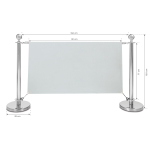 Stulpelių rinkinys Cafeteria - chromas - Image 8