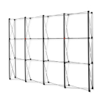 Parodos sienelė Premium Magnetic Pop Up 3x4 tiesi į lagaminas parodų stendas - Image 11