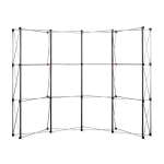 Parodos sienelė Premium Magnetic Pop Up 3x4 lenkta į lagaminas parodų stendas - Image 11