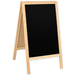 Medinis reklaminis lauko stovas Classic S (51x90 cm) - natūralus - Image 4