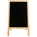 Medinis reklaminis lauko stovas Classic S (51x90 cm) - natūralus - Image 5
