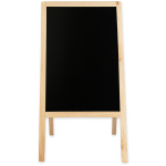 Medinis reklaminis lauko stovas Classic L (61x118 cm) - natūralus - Image 5