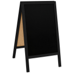 Medinis reklaminis lauko stovas Classic S (51x90 cm) - juoda - Image 2