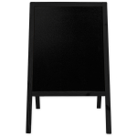 Medinis reklaminis lauko stovas Classic M (60x100 cm) - juoda - Image 3