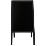 Medinis reklaminis lauko stovas Classic L (61x118 cm) - juoda - Image 2