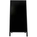 Medinis reklaminis lauko stovas Classic XL (72x160 cm) - juoda - Image 3
