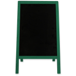 Medinis reklaminis lauko stovas Classic S (51x90 cm) - žalias - Image 3