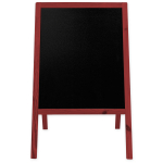 Medinis reklaminis lauko stovas Classic M (60x100 cm) - raudona - Image 3