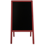 Medinis reklaminis lauko stovas Classic L (61x118 cm) - raudona - Image 3