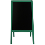 Medinis reklaminis lauko stovas Classic L (61x118 cm) - žalias - Image 5