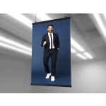 Standard plakatų laikikliai 200 cm - juoda - Image 3
