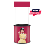 Parodų stalas Promo 2 Plus su lentyna - NAUJAS, TVIRTAS STALVIRŠIS - Image 1