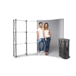 POP UP Lenkta 3x4 + Parodų stendas - Image 1