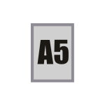 MAGNETIC RĖMELIS A5 - SIDABRINIS - Image 1