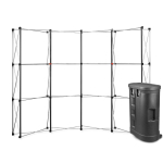 Parodos sienelė Premium Magnetic Pop Up 3x4 lenkta į lagaminas parodų stendas - Image 1