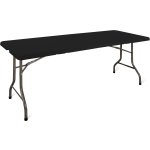 Renginių stalas E180 (180x75 cm) - juoda - Image 1