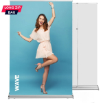 Roll up Wave 150x220 - reguliuojamas stiebas, grafikos mainų sistema - Image 1