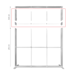 LUMIX™ 100/200/300x250 cm aukščio prailginimo rinkinys - Image 1